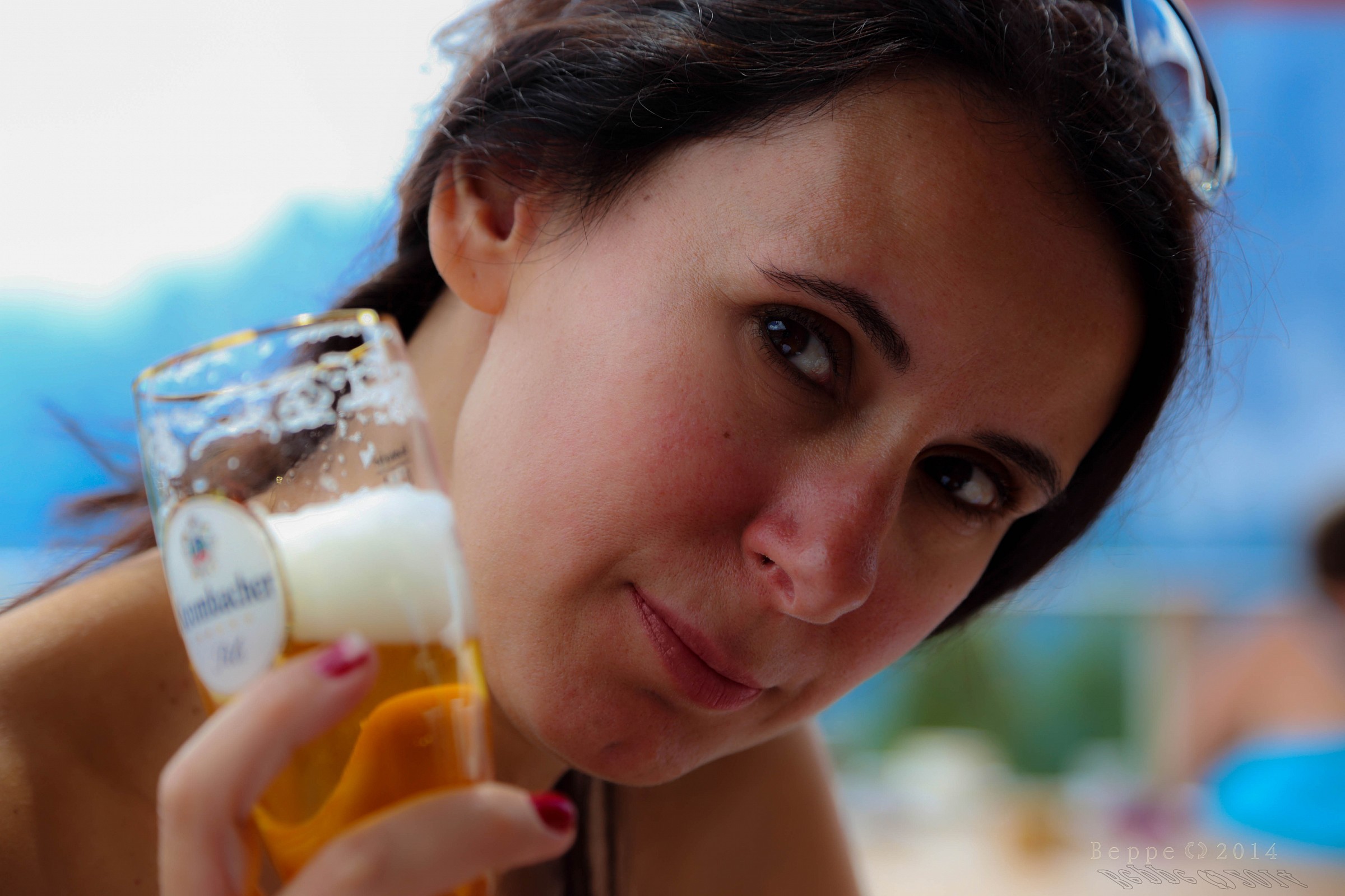 Blonde or brunette: P