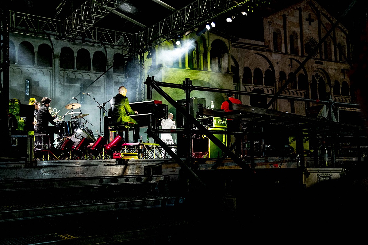 live group backstage