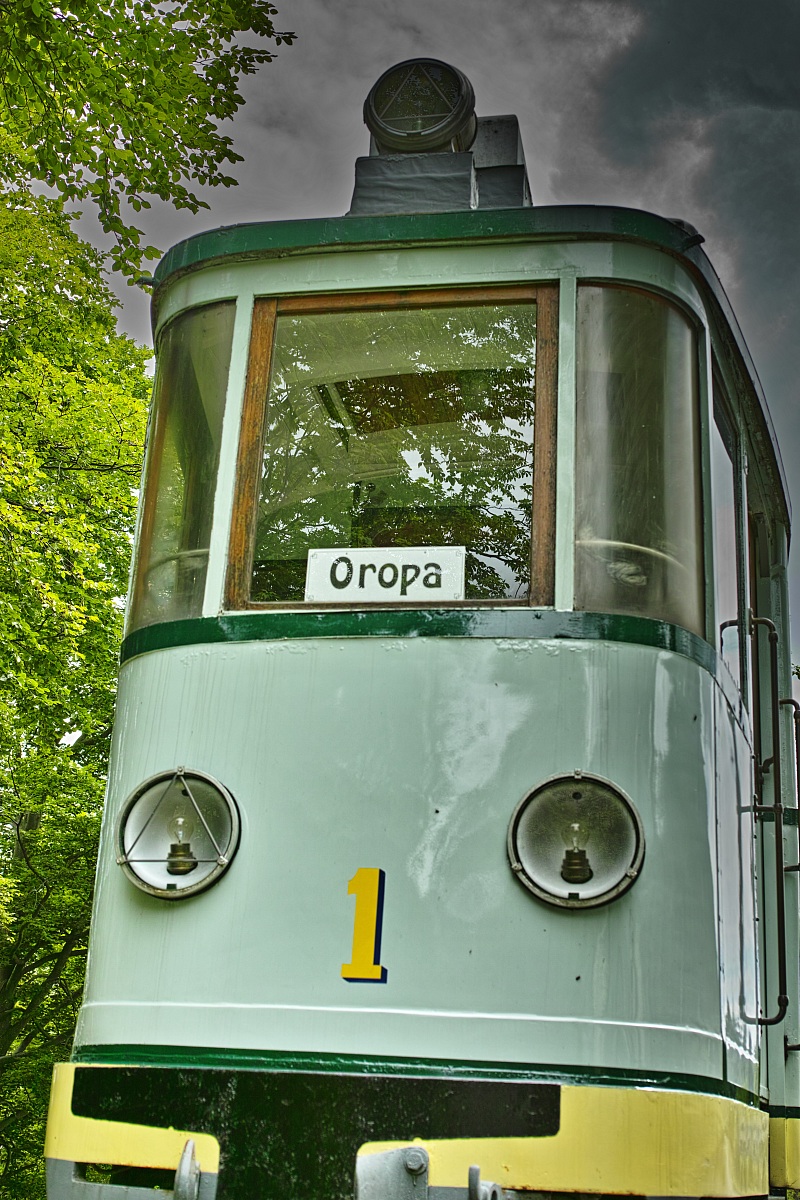 the old train rod-oropa