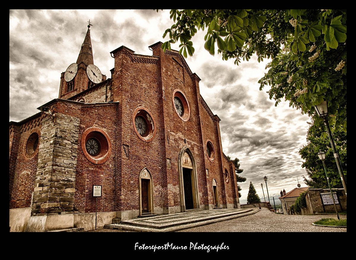 Church of St. Maurice. Pinerolo (to)