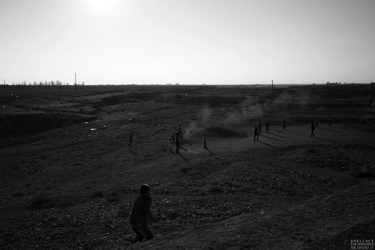 Near Harran, Turkey border - Syria.