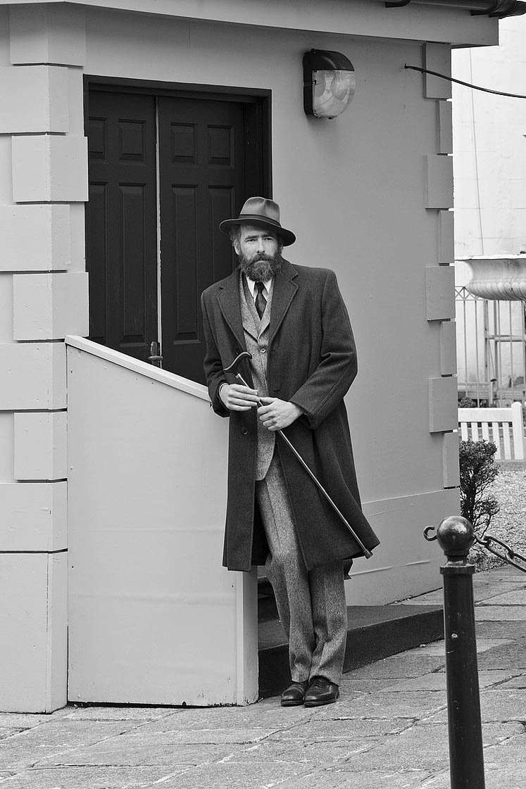 Dublino, sul set di un film