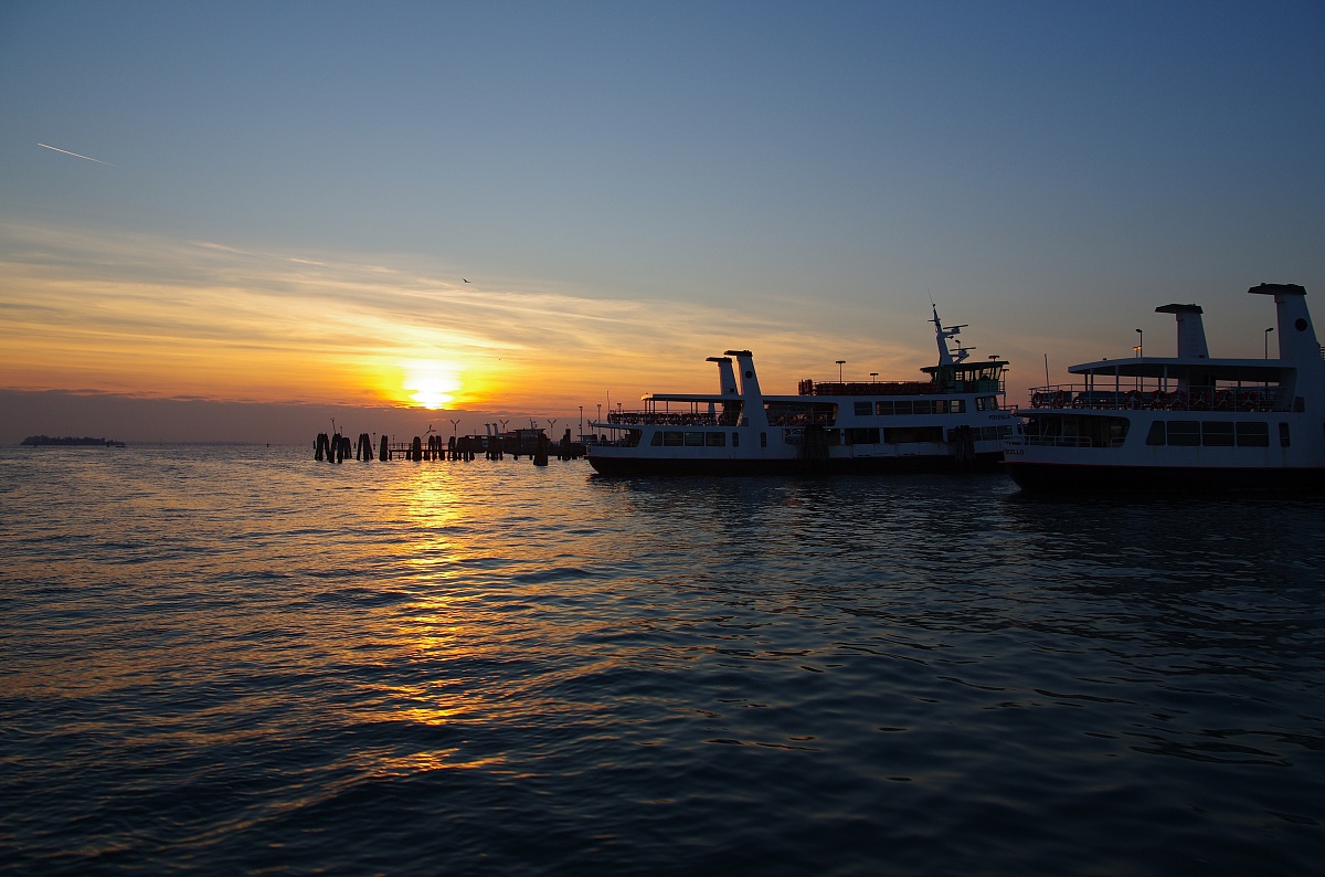 Venezia al tramonto
