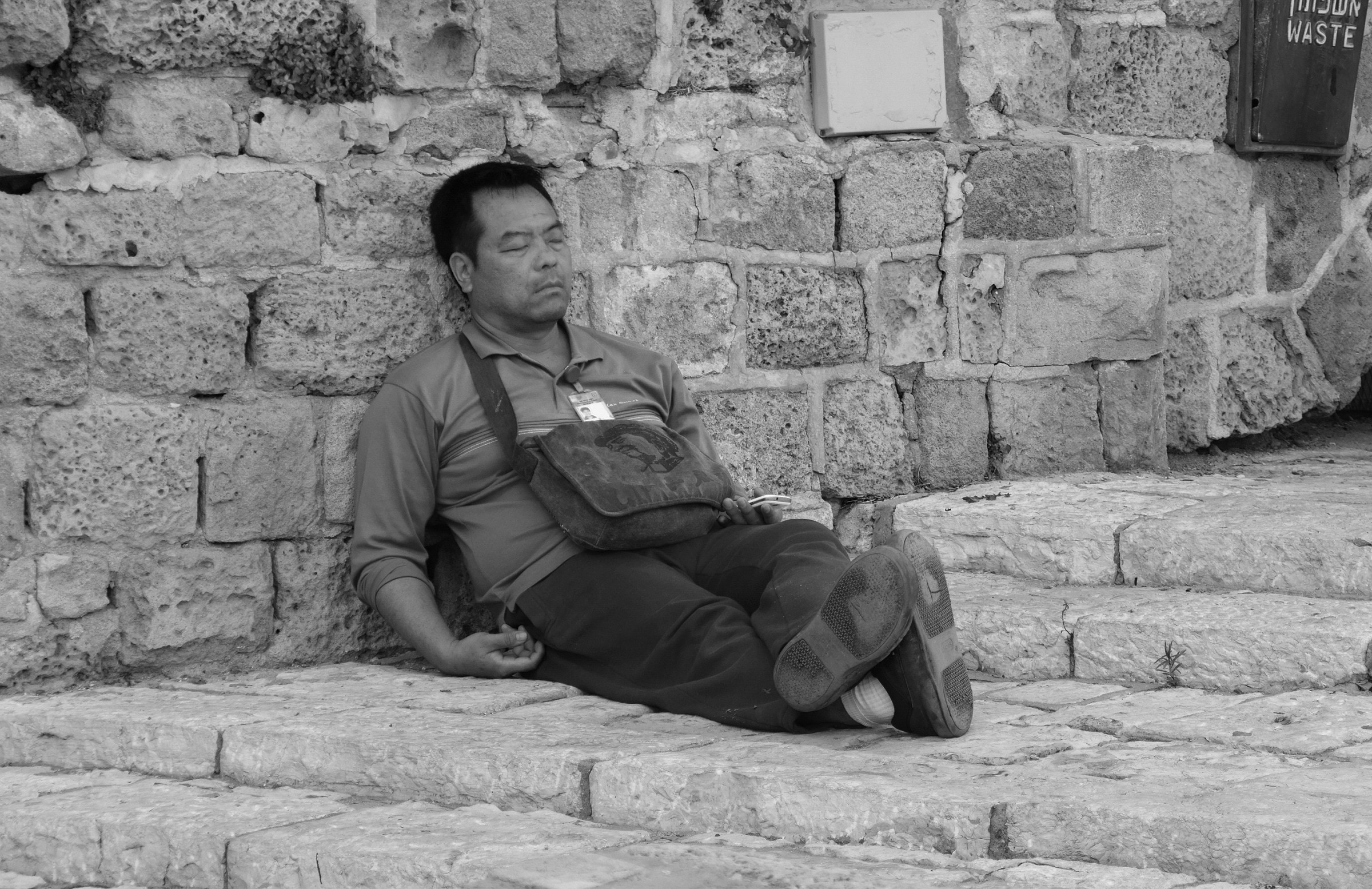 Sono proprio sfinito...