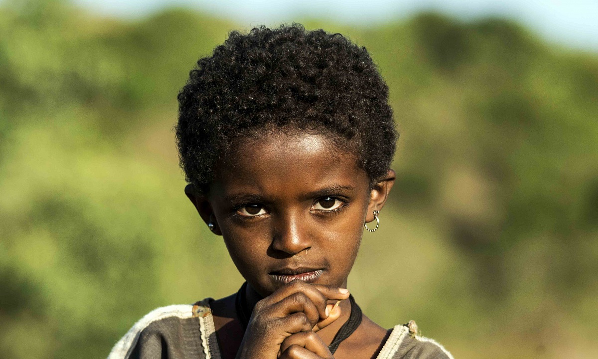 Bambina a Gorgora - Etiopia