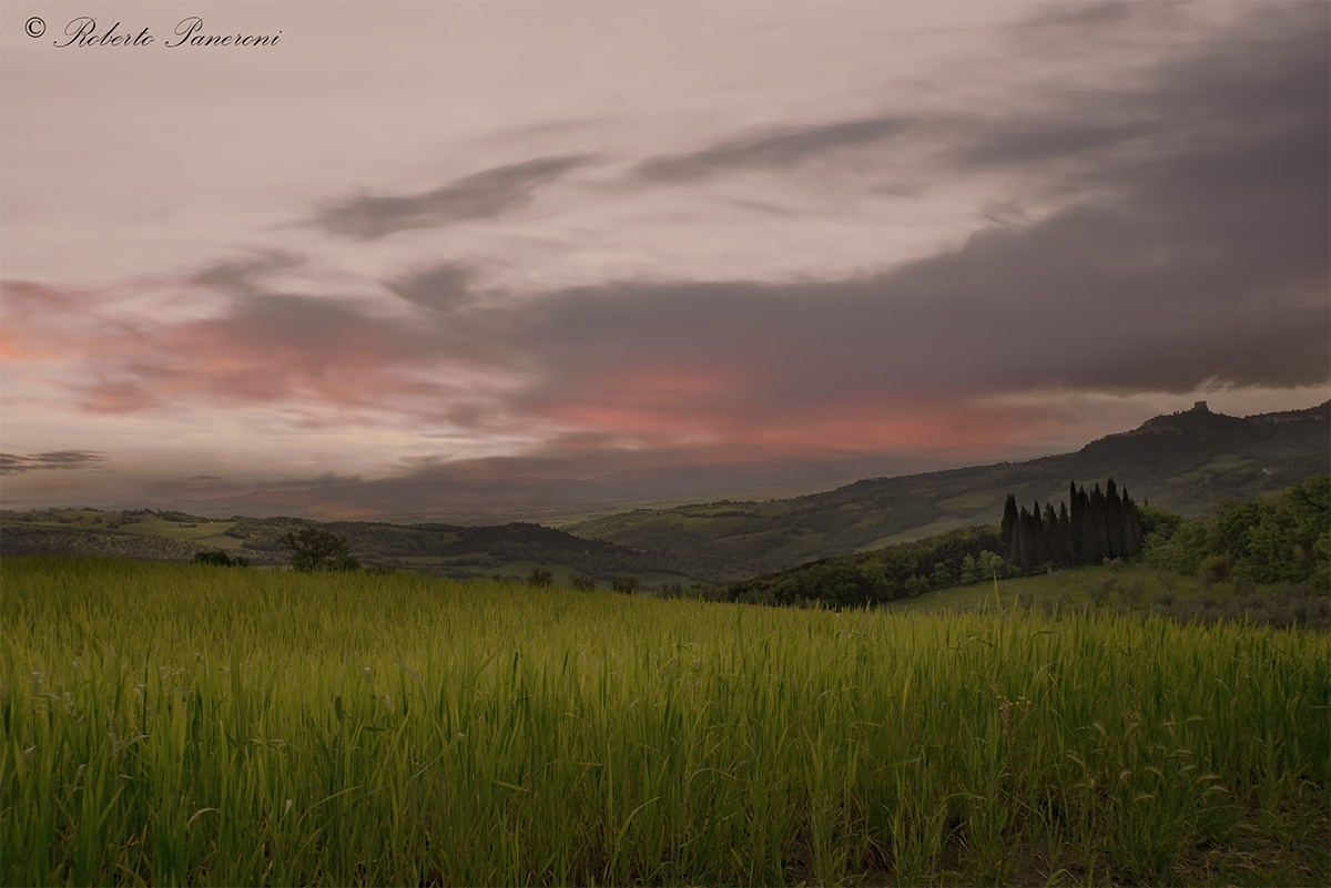 walking in the tuscany