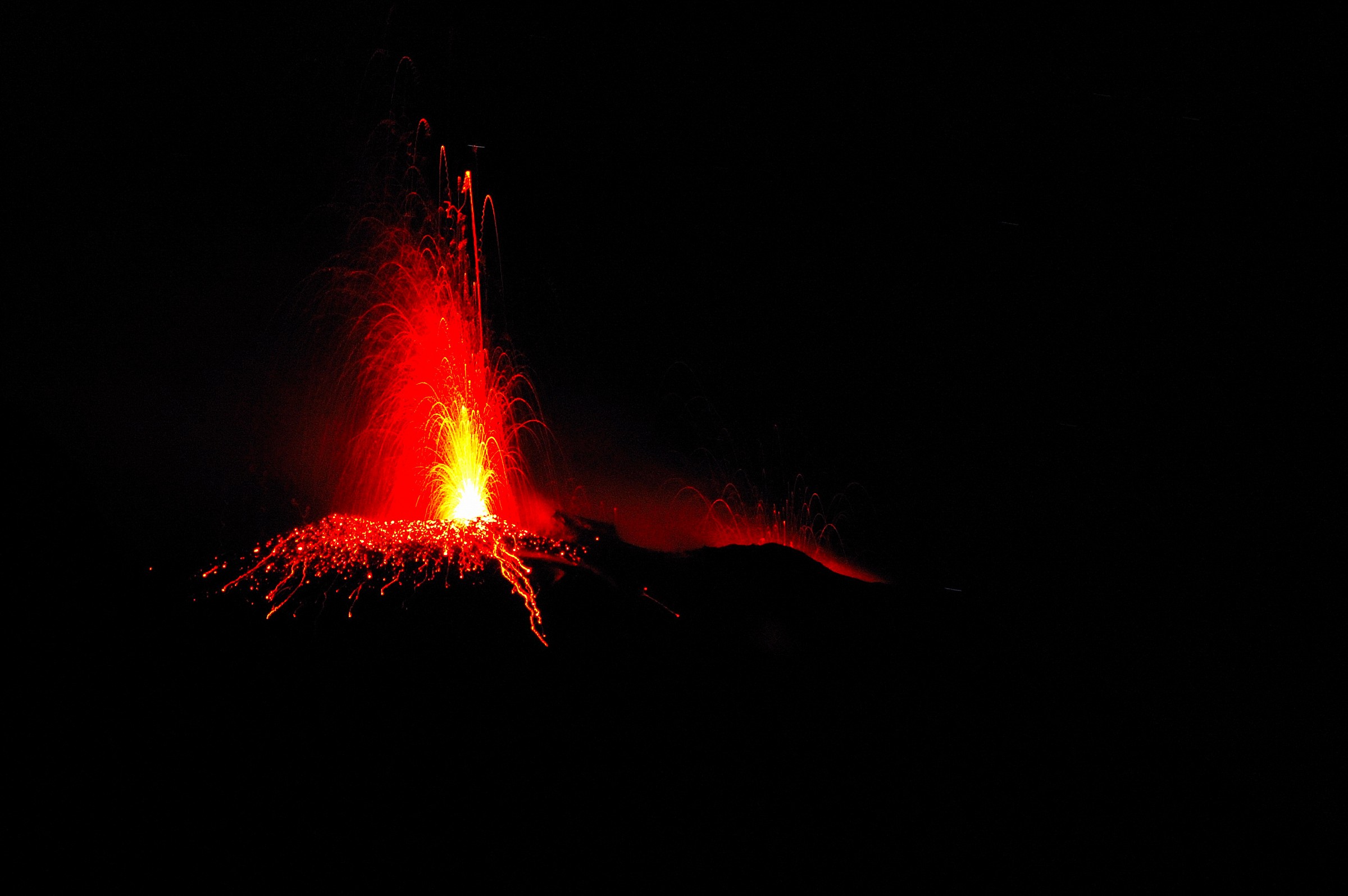 spettacolo pirotecnico naturale