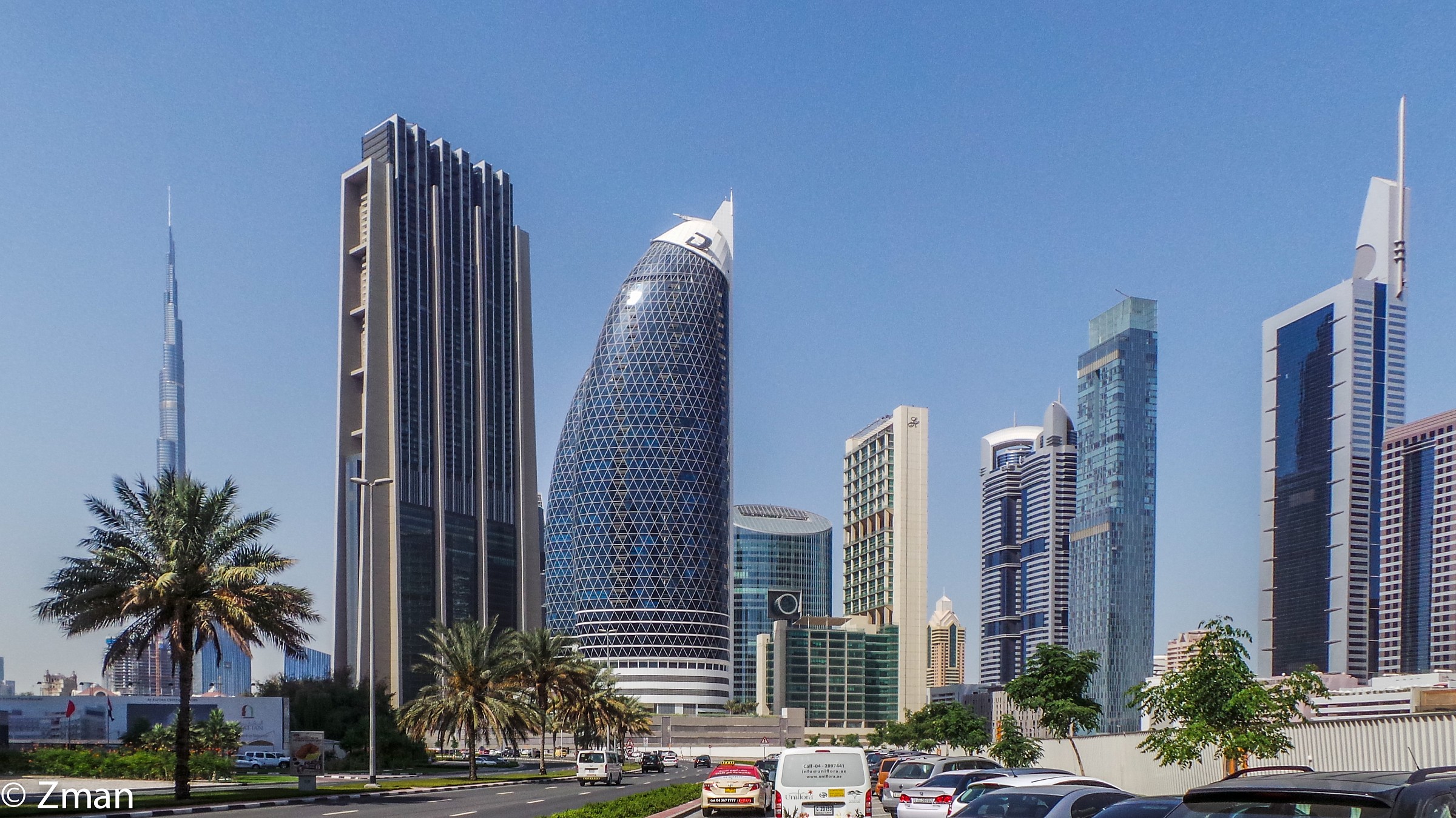 The Index Tower in difc Dubai