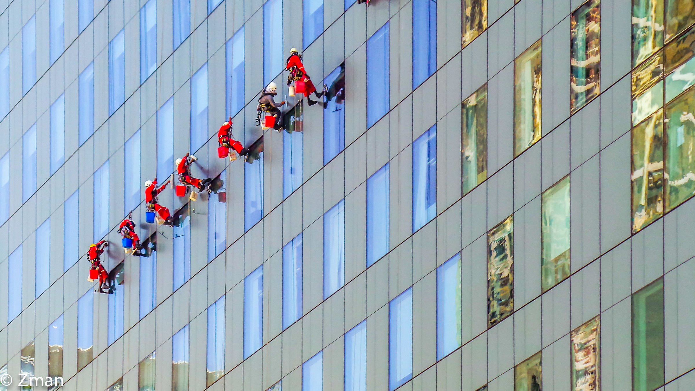 Cleaning The Facades