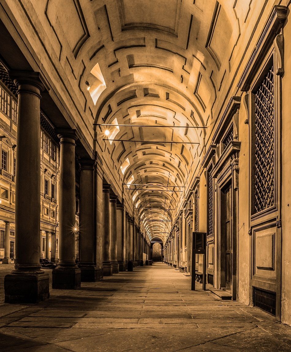 Corridoio della Galleria degli Uffizi - Firenze