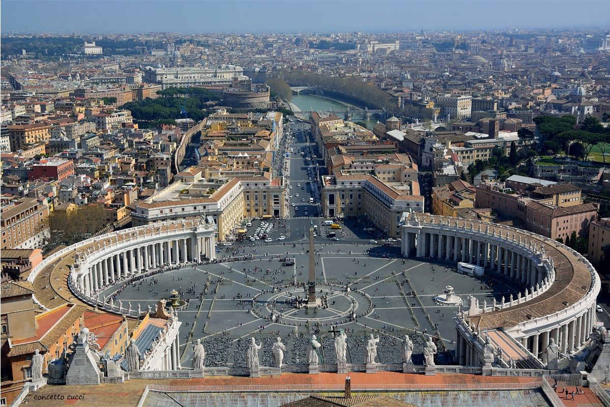 The Capital view from the dome of St. Peter's