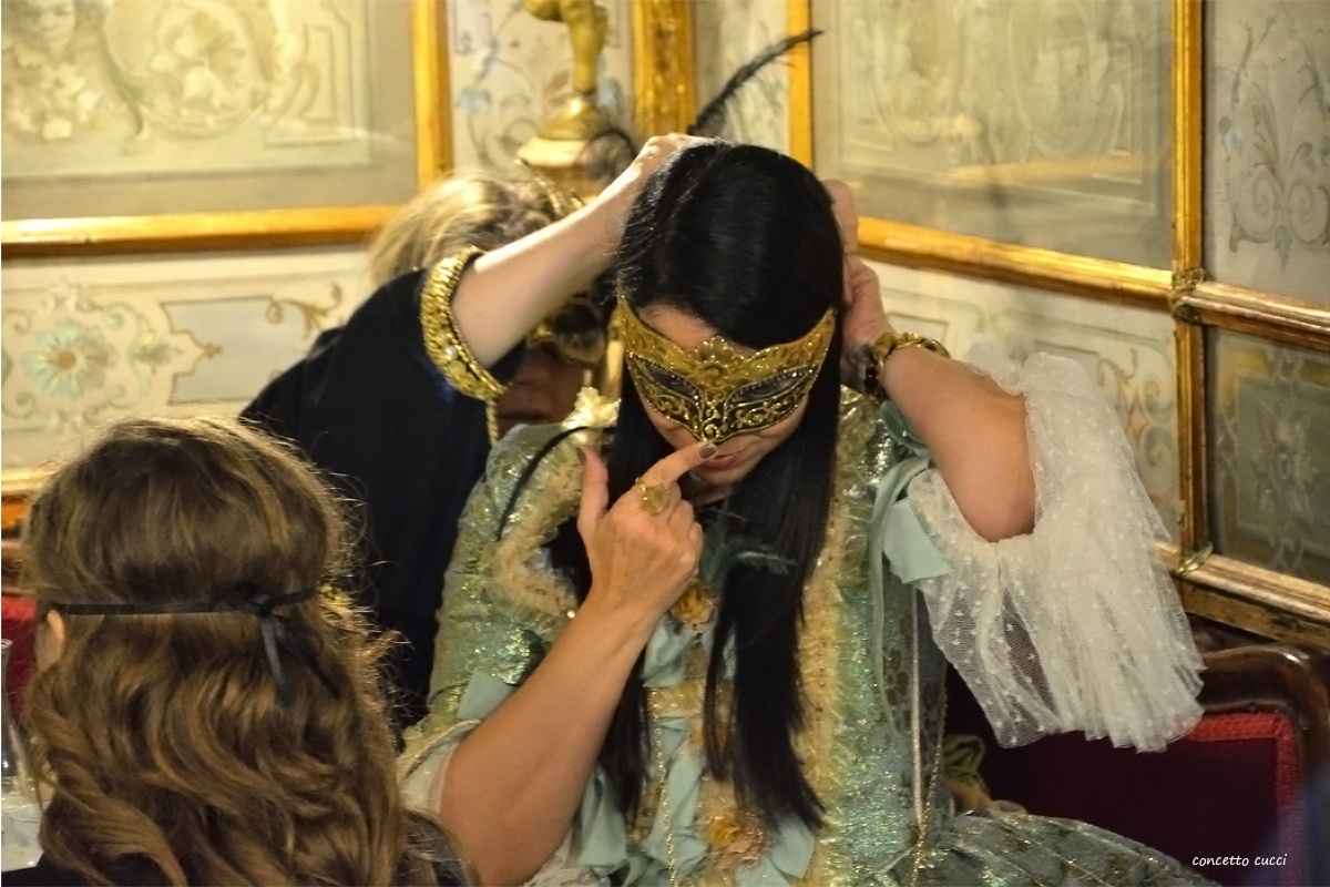 Lady at the Venice carnival