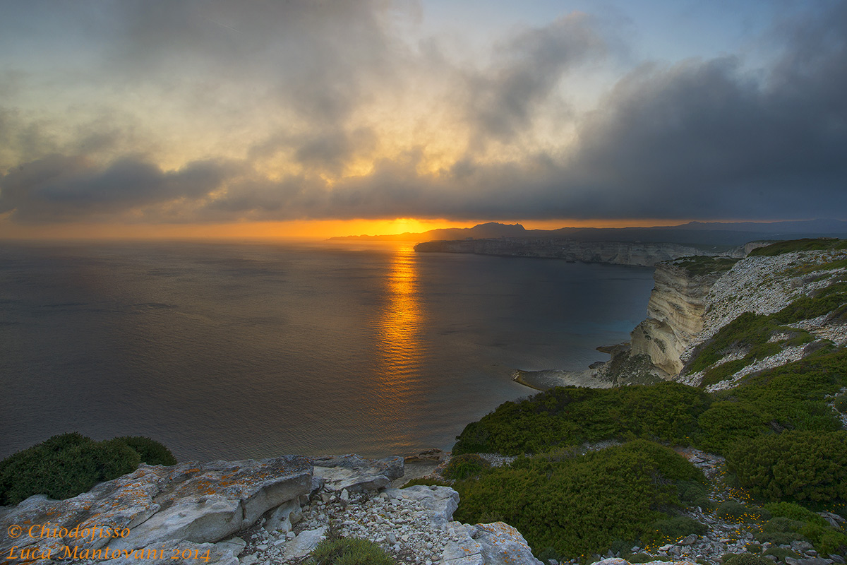 Tramonto a Bonifacio