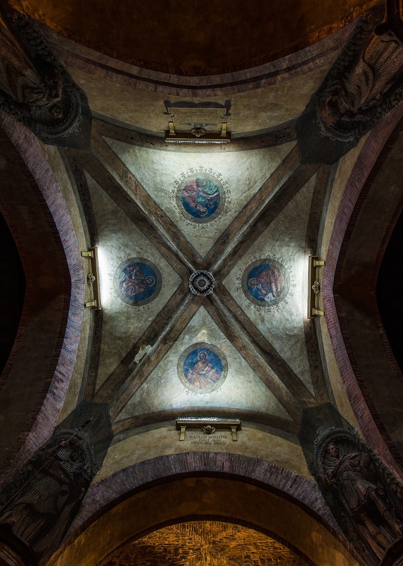 Decorate times of the Palazzo di Re Enzo - Bologna