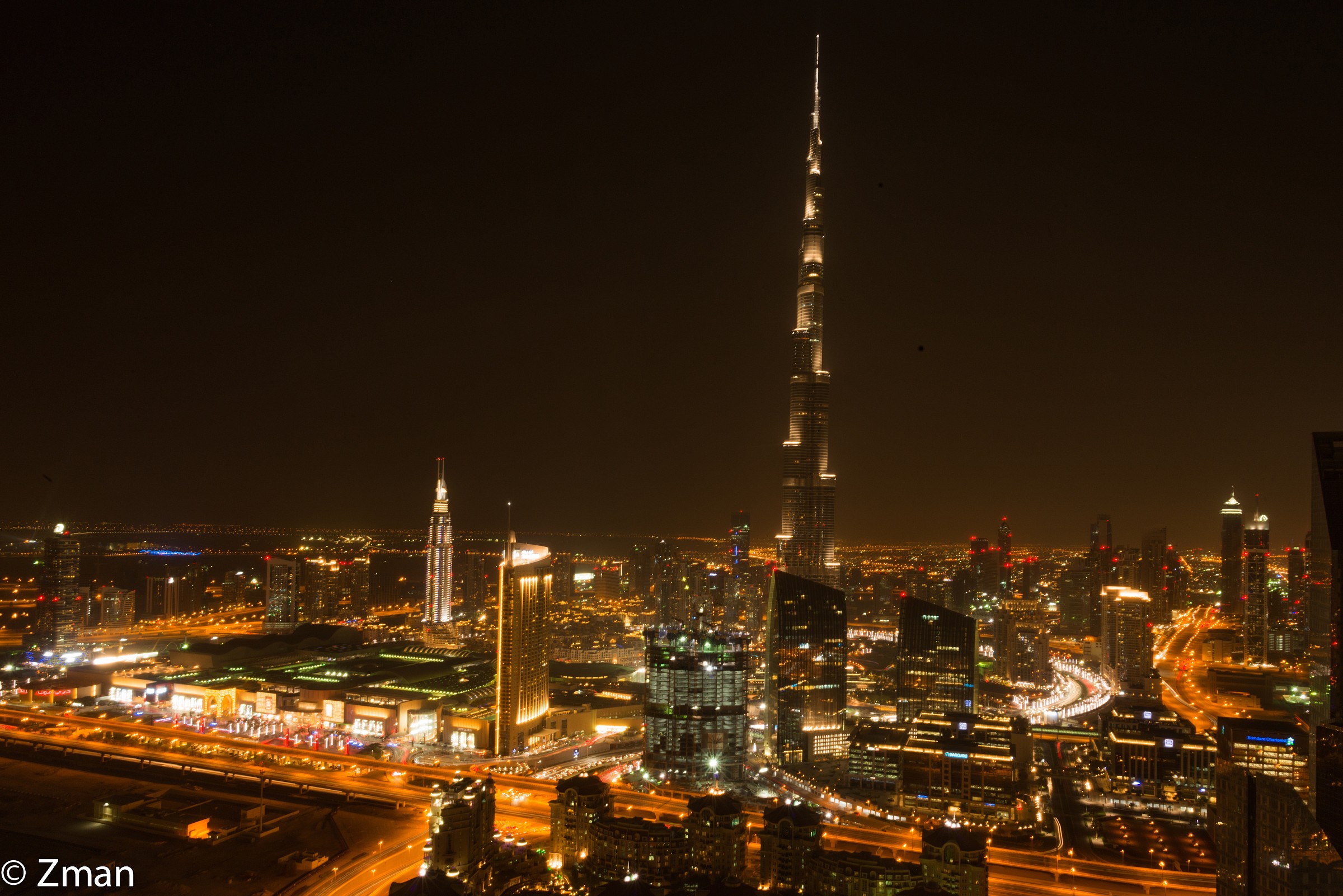 Burj Khalifa at Night