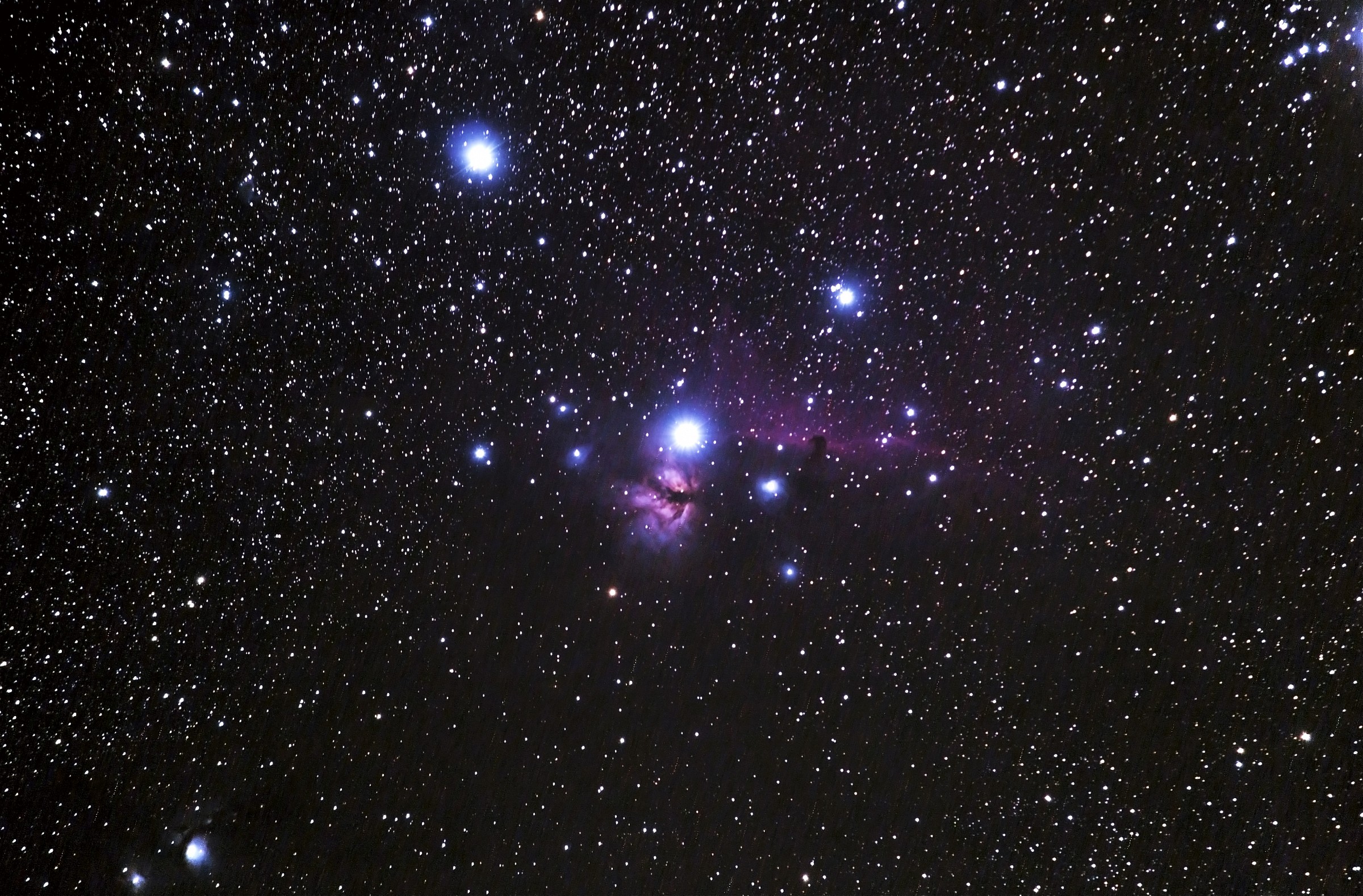 Flame Nebula and Horsehead