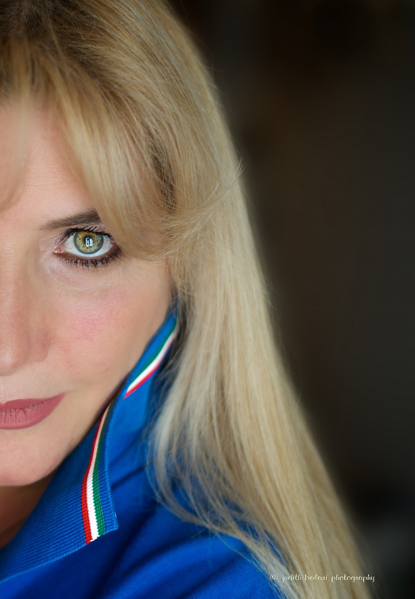 Italy in my heart ( self -portrait )