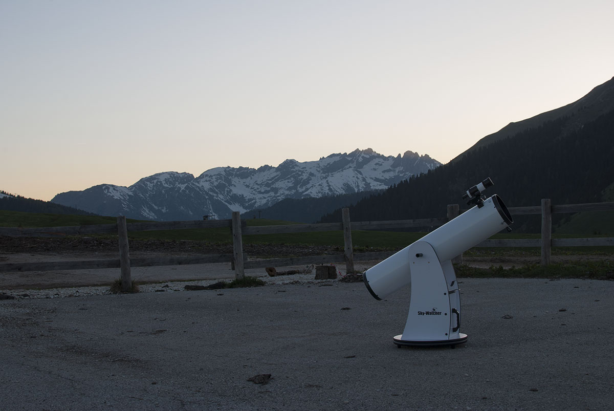 Evening among the stars