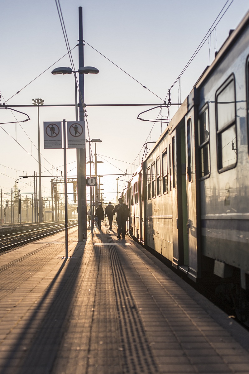 Treviglio banchina stazione