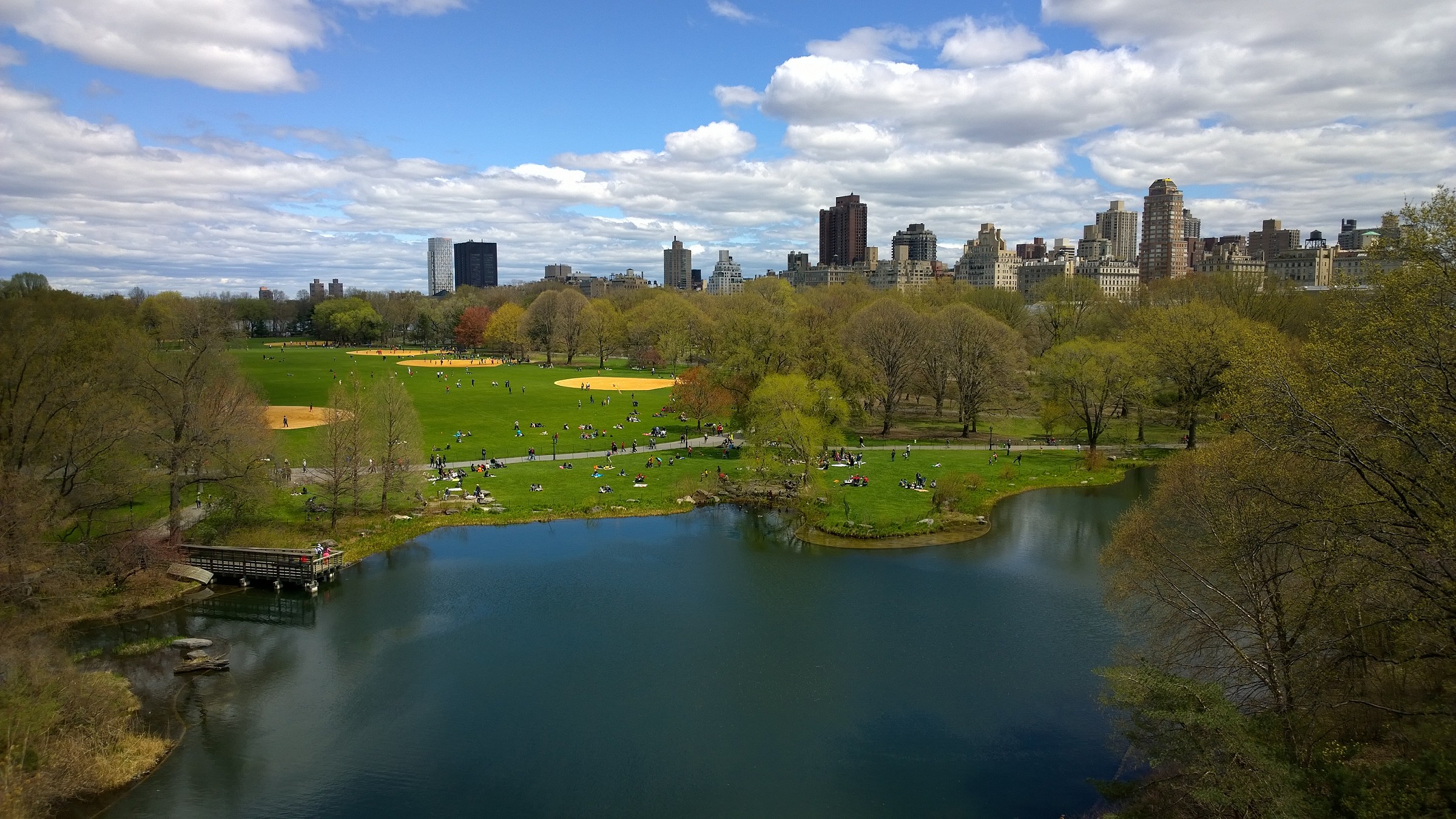vista su central park