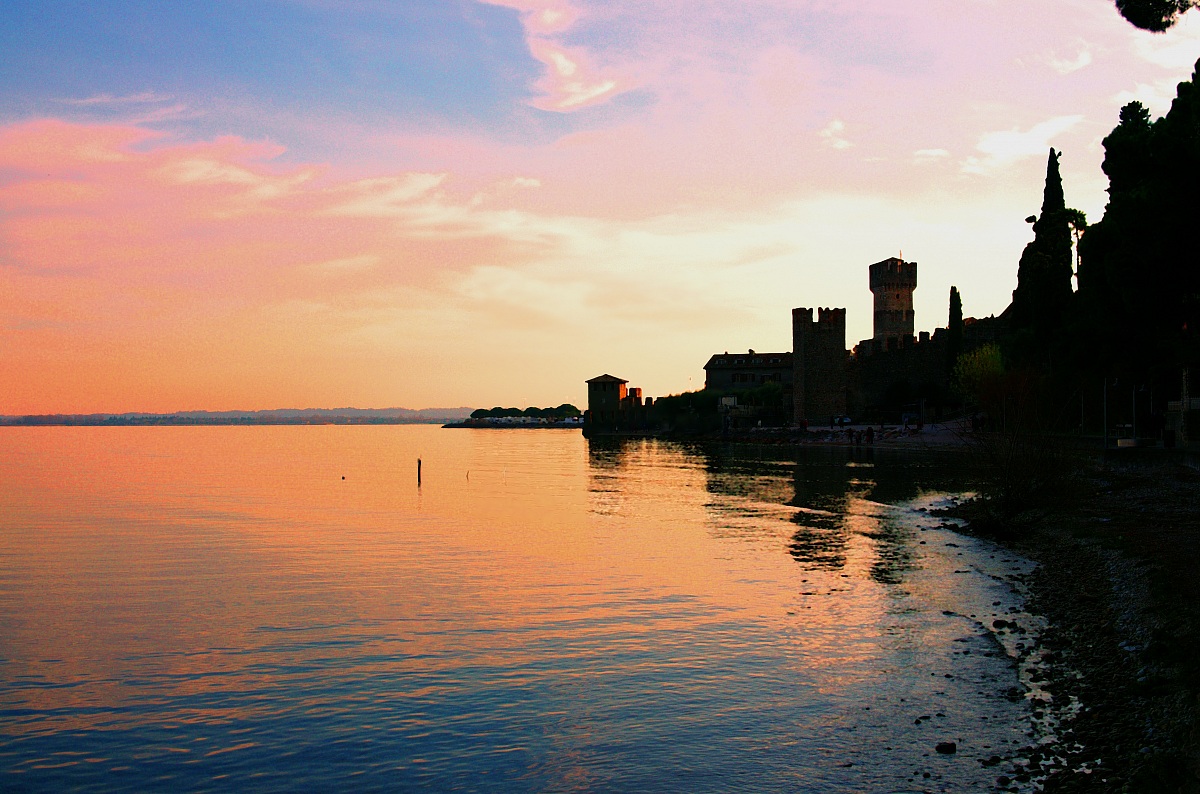 Tramonto a Sirmione