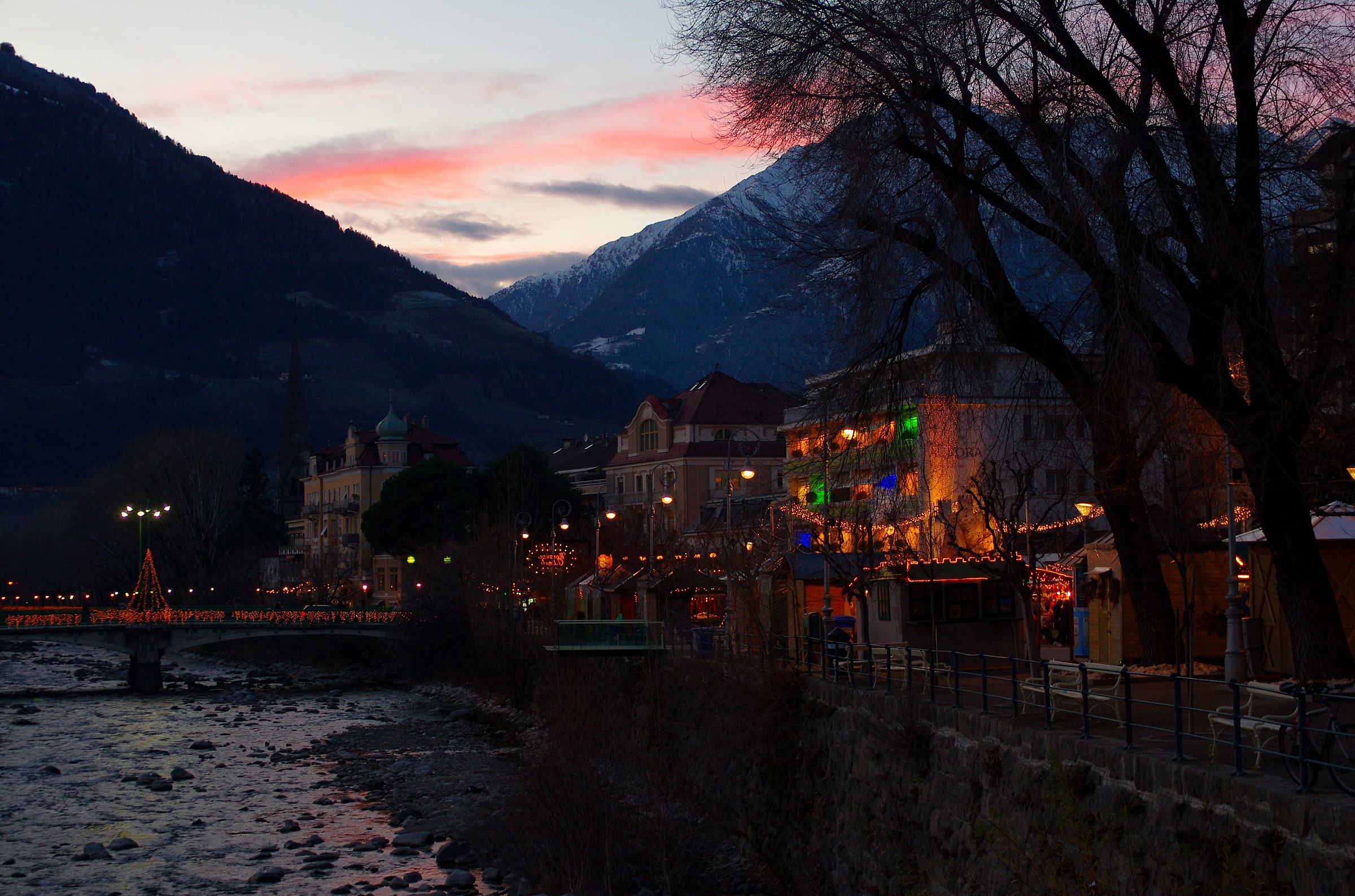 Tramonto a Merano
