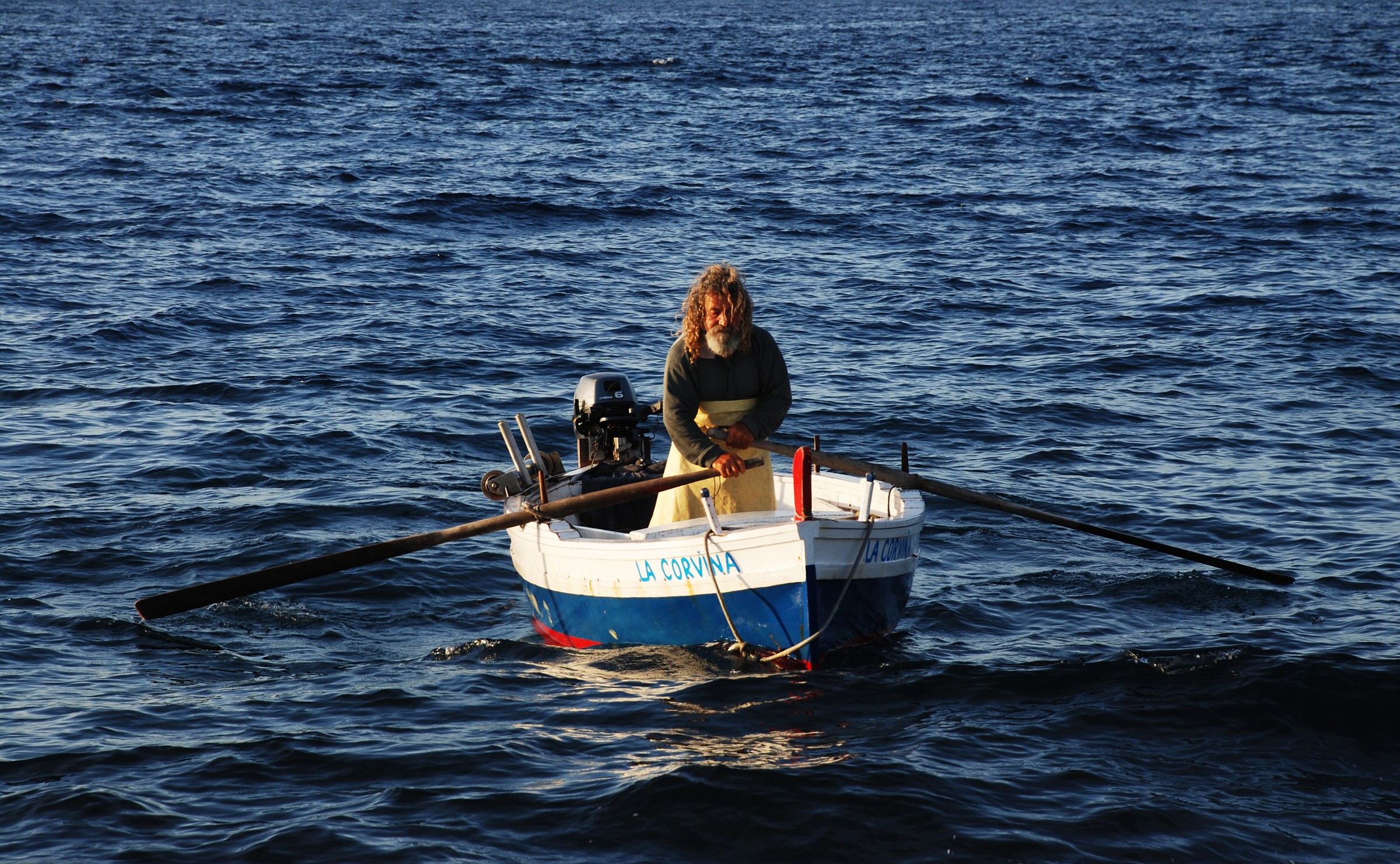 di ritorno dalla pesca