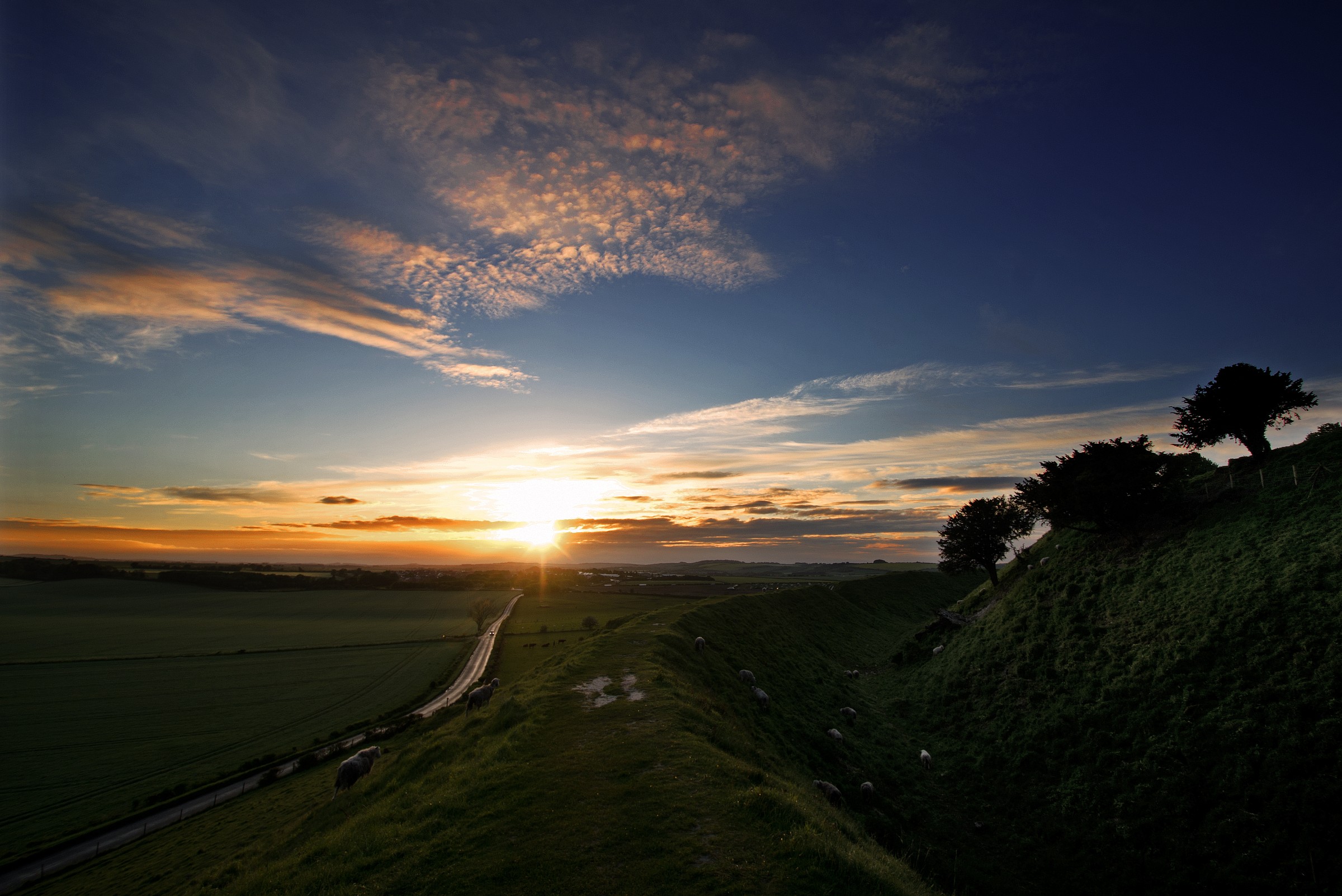 Old Sarum Sunrise