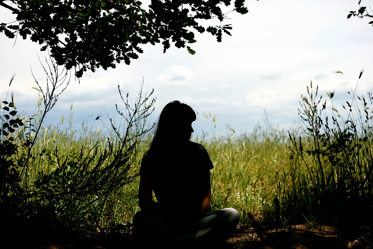 all'ombra di una quercia