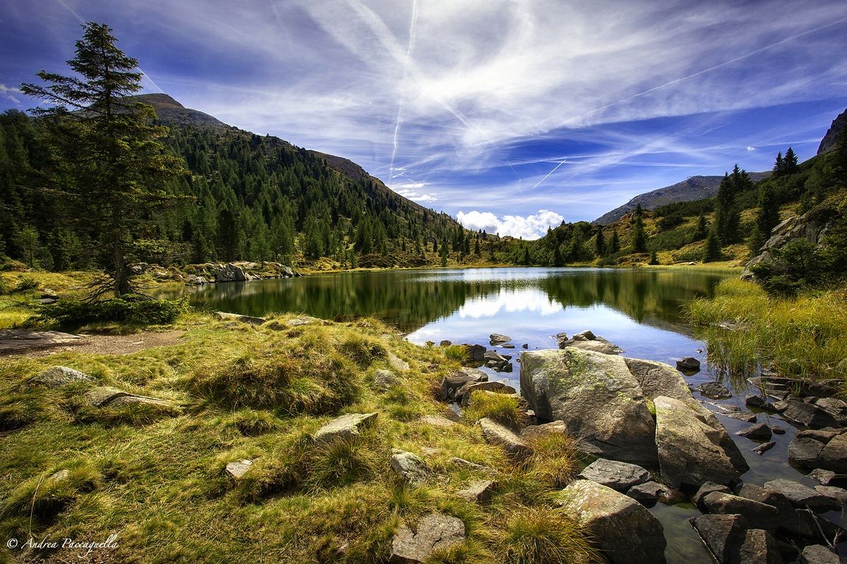 A view from Colbricon lakes