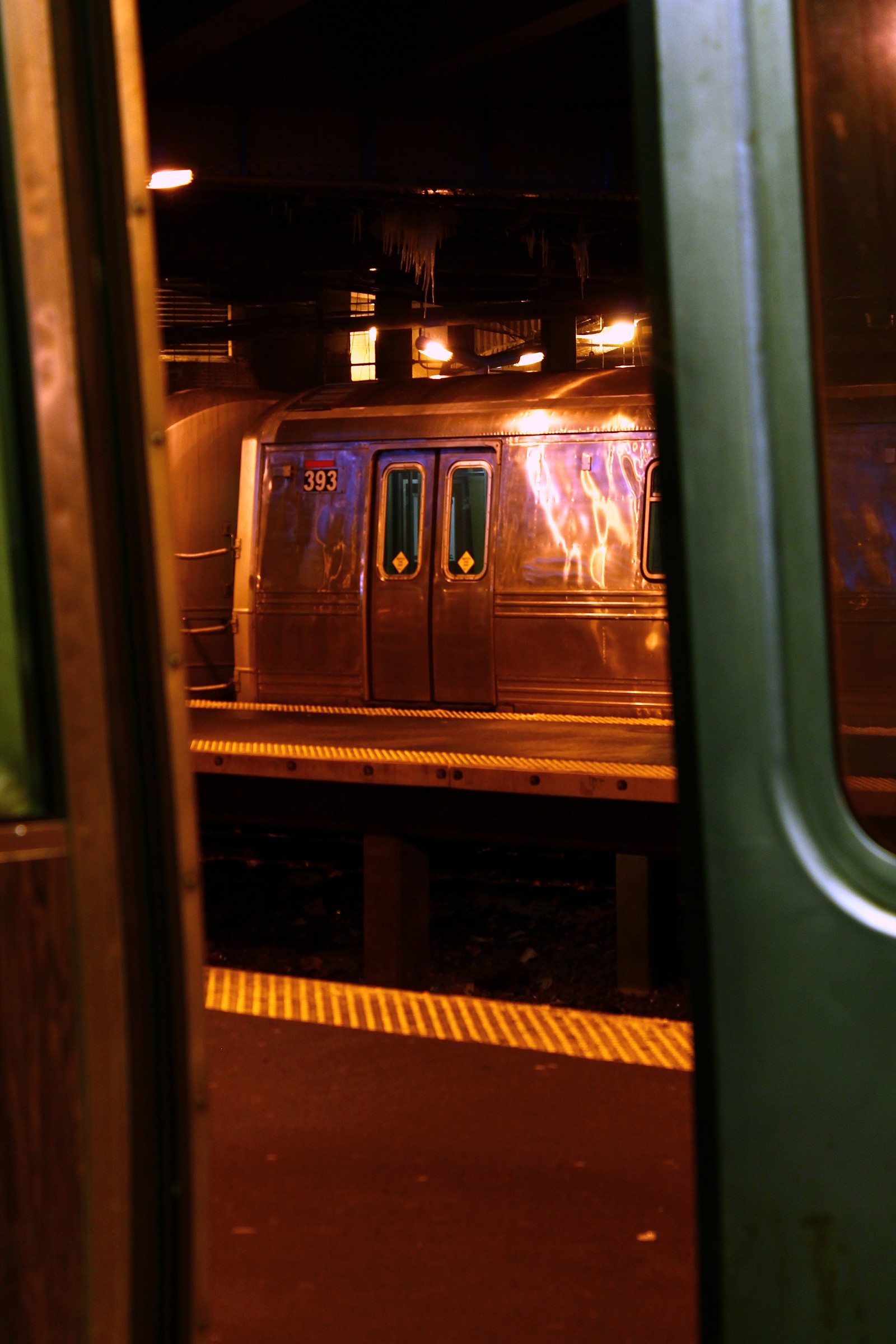 from one train to another ...