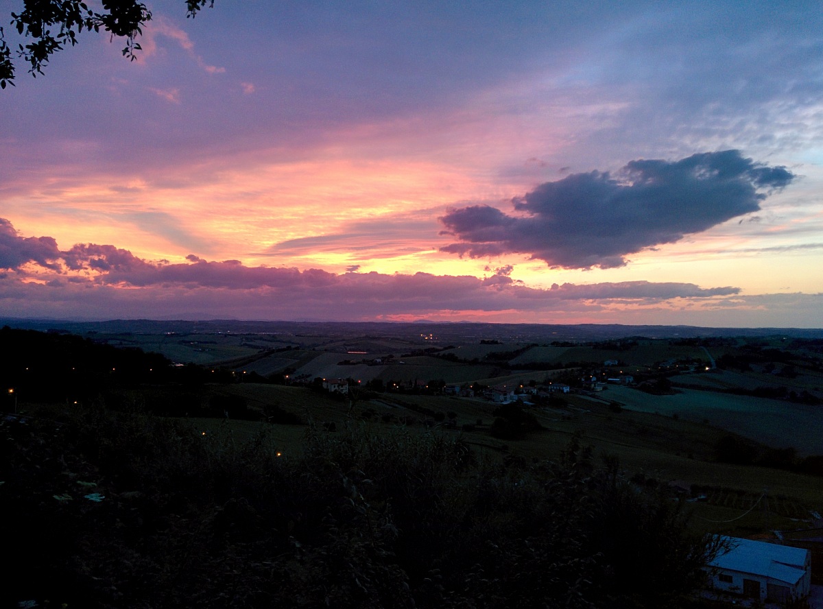 sunset near home - nexus 5