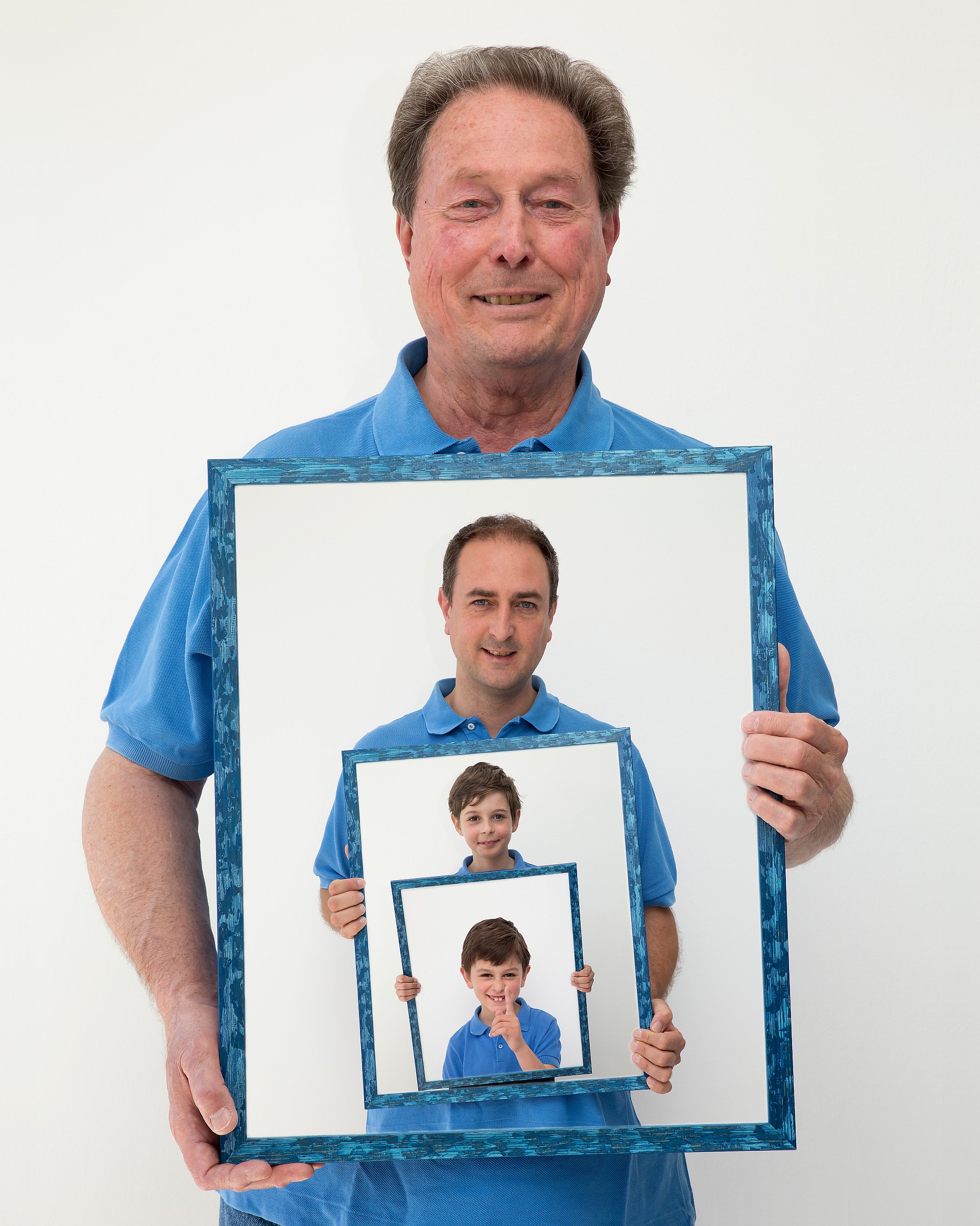 Tre generazioni in una foto