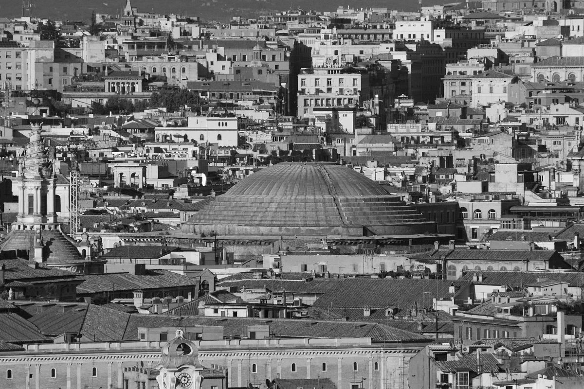 Pantheon from the Janiculum
