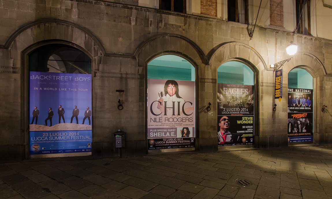 lucca summer festival...via vittorio veneto - lucca