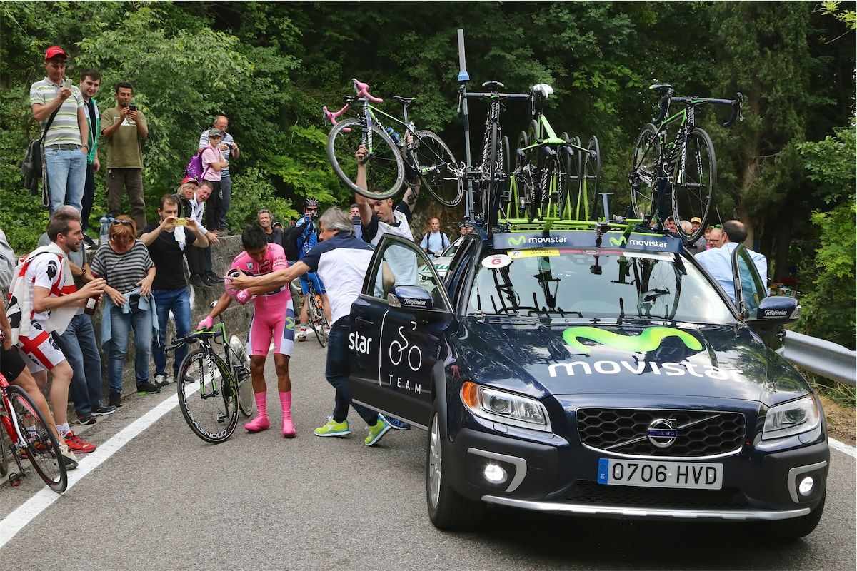 Giro d'Italia 2014 cronometro Monte Grappa