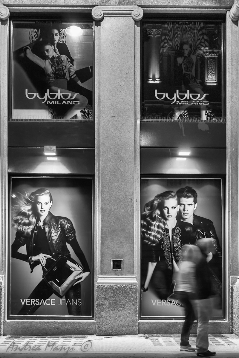 Guardando le vetrine...