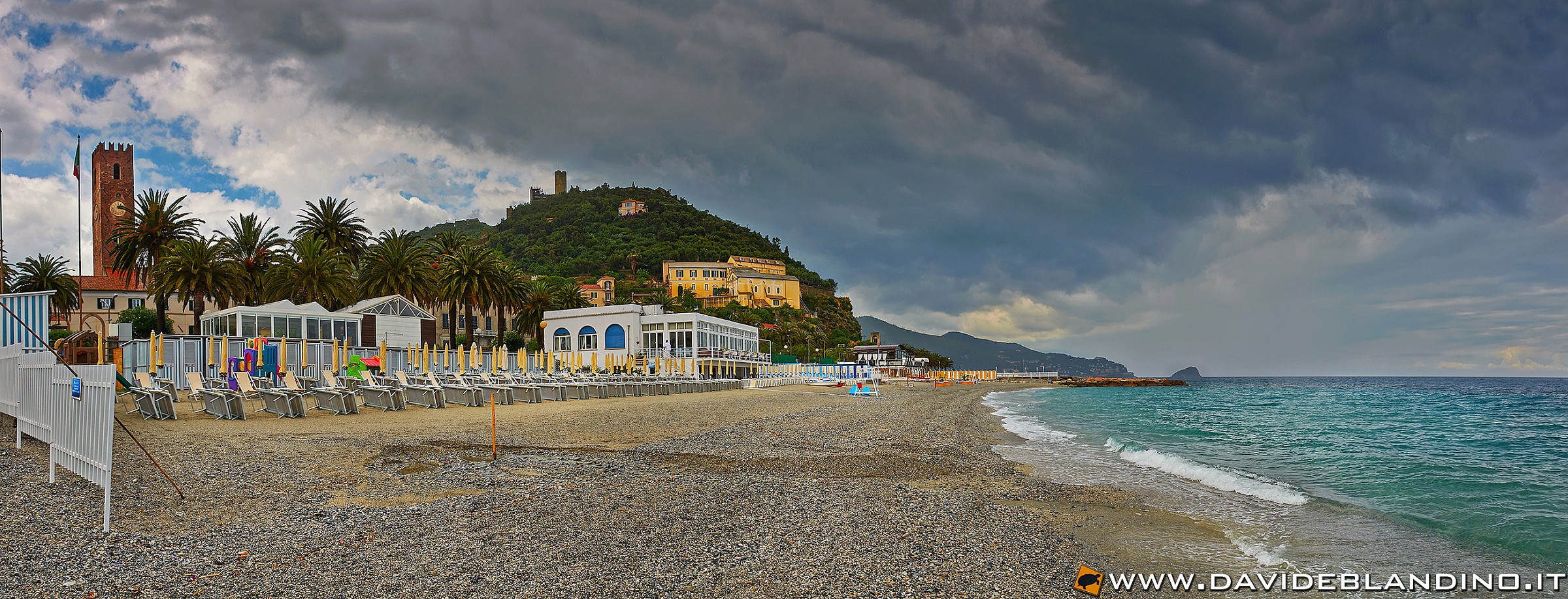 Go to the beach and take a nice shower