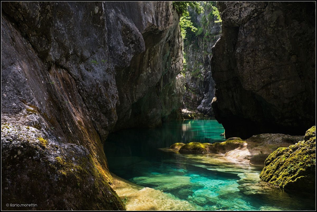 The gorge of Cellina