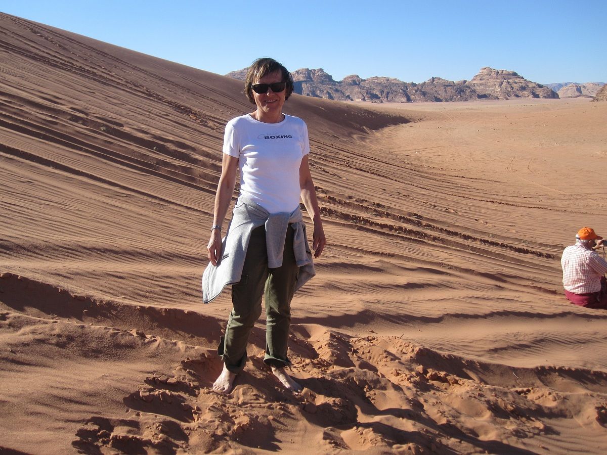 deserto dalla sabbia rosa (Wadi Rum)