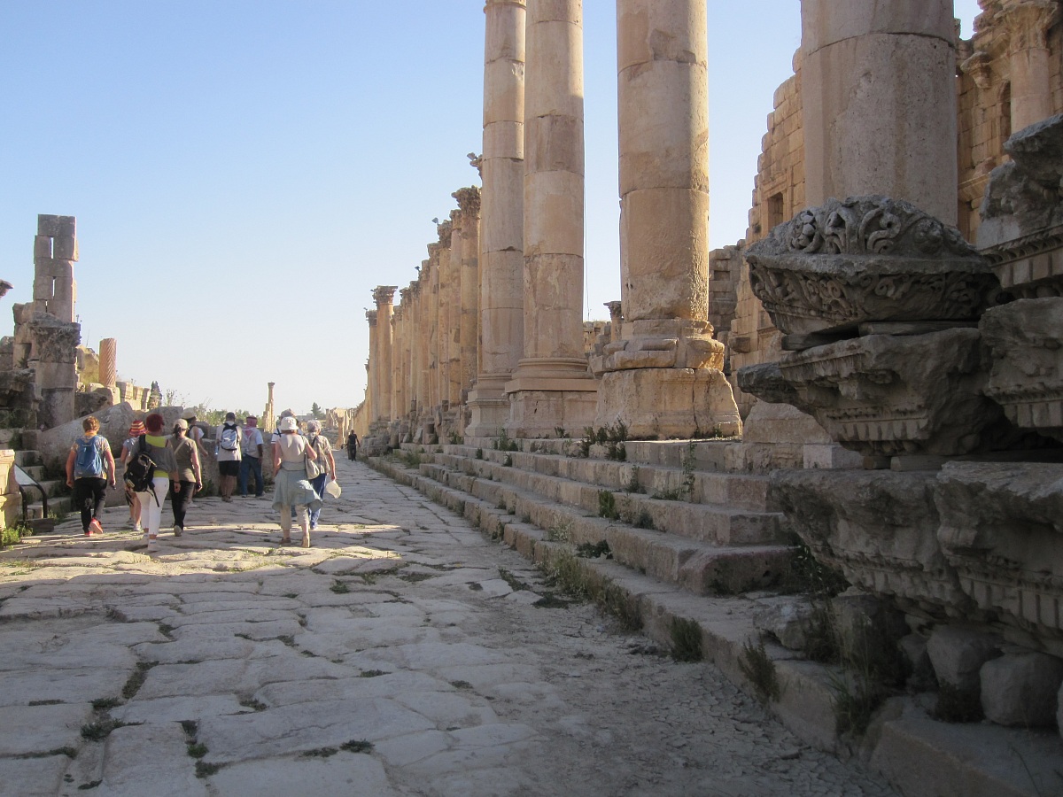 gerasa resti della città romana