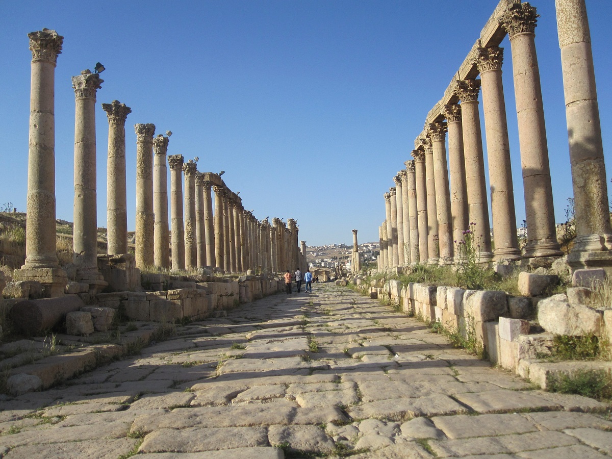 il cardo massimo di gerasa