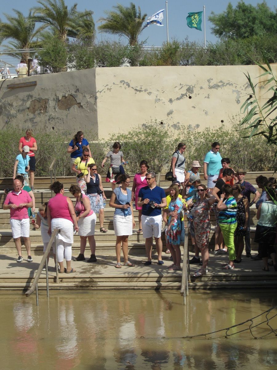 il giordano linea di demarcazione con Israele