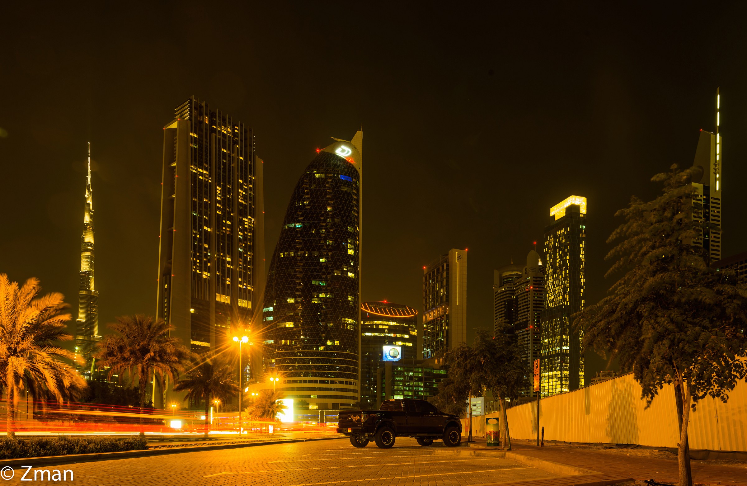 The Index Tower and The difc ,Dubai