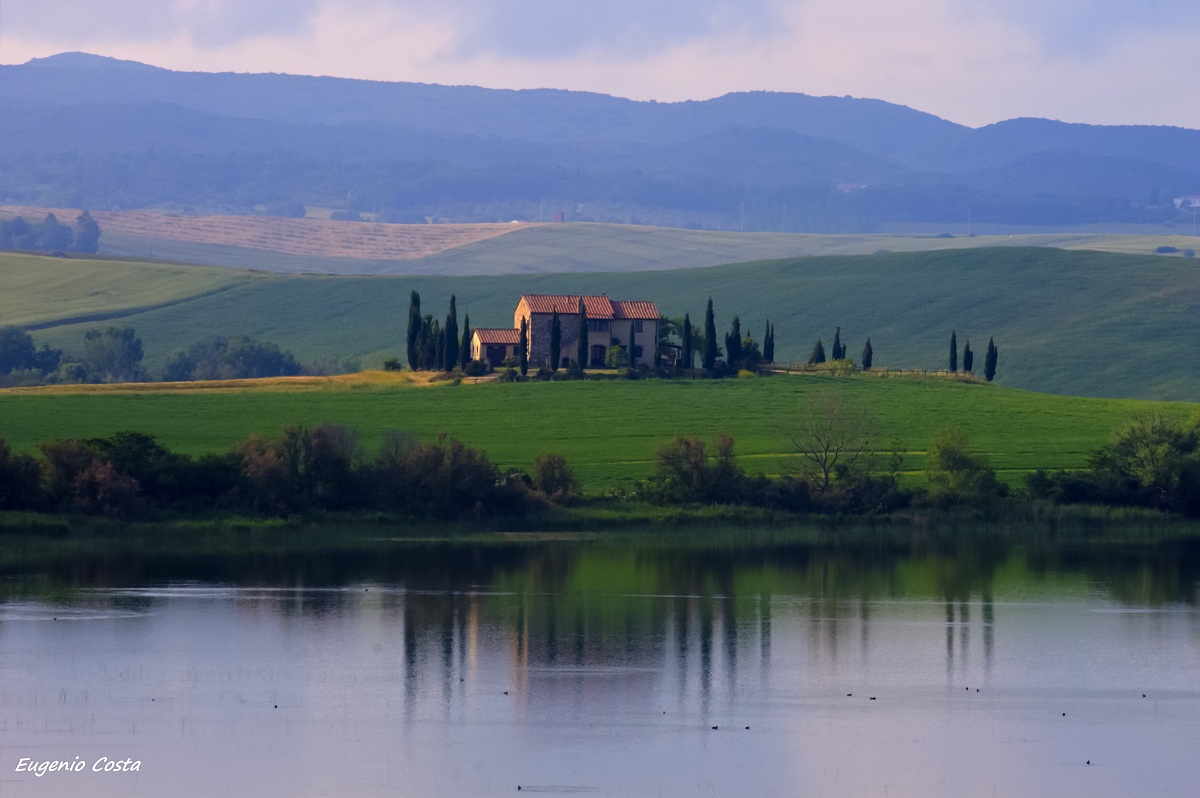 Lake Santa Luce (Pisa)
