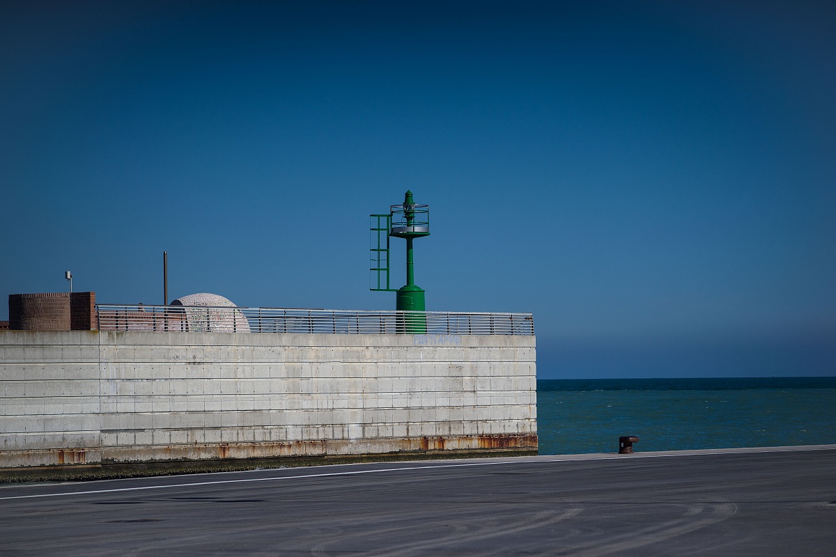 evidence on the pier