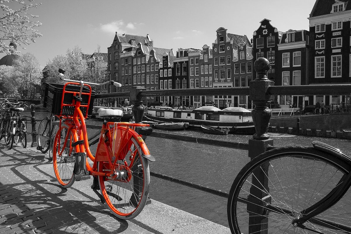 orange in Amsterdam