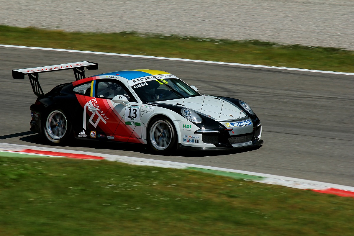 Porsche Carrera CUP 2014 Ascari curve Autodromo Monza