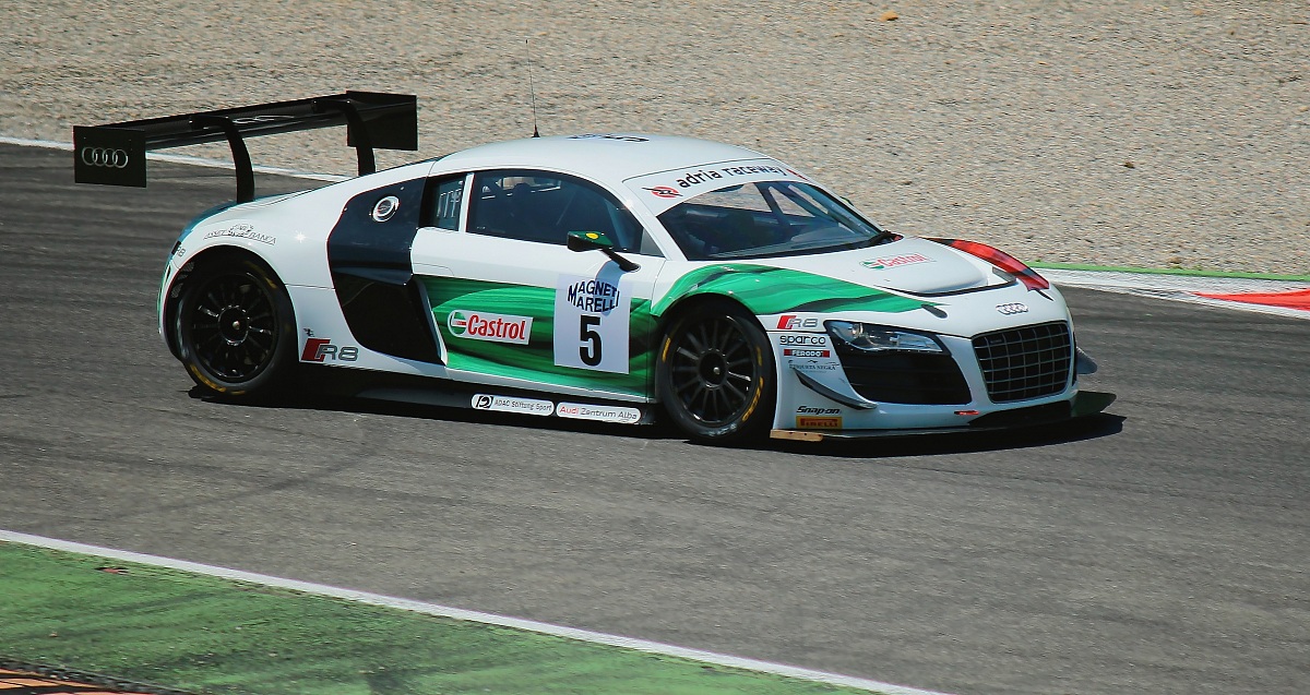 Audi R8 LMS variante della Roggia Monza
