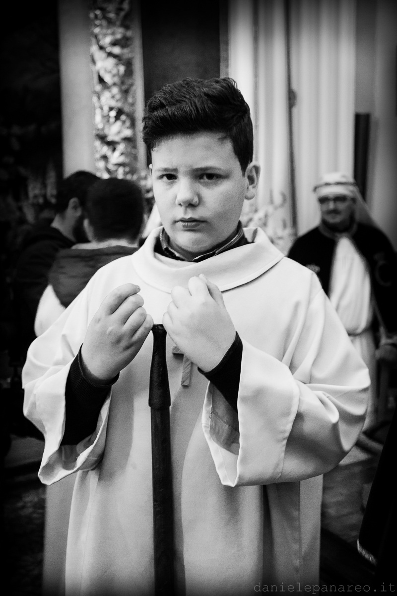 Ragazzino Processione dei Misteri